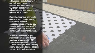 Installing warning/hazard tactile indicators - Smart Tactiles | Polish subtitles