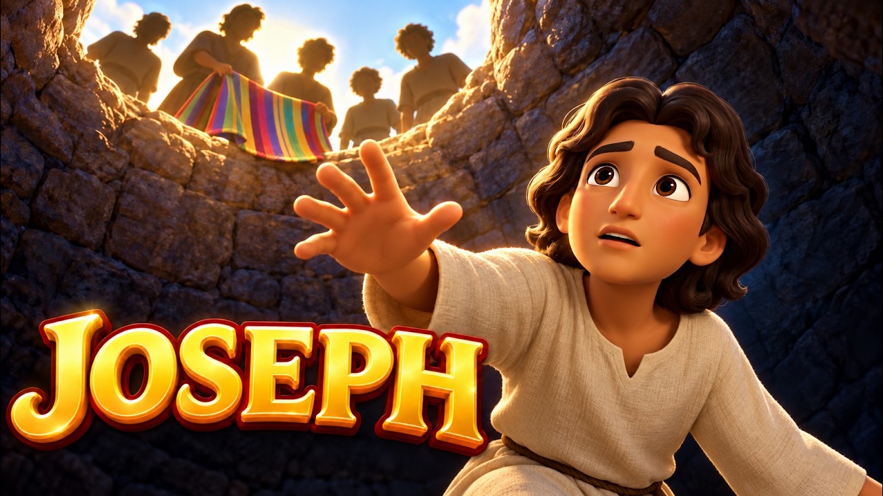 Joseph Bible Story for Kids: Sold by His Brothers, Chosen to Save Egypt