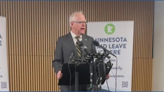 Gov. Walz Explains Decision To Drop Campaign