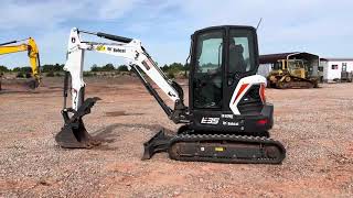Bobcat E35 Compact Mini Excavator With Hydraulic Thumb For Sale