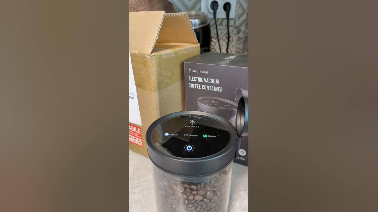 SOULHAND Coffee Canister faulty item, faulty vacuum sensor. Wont turn