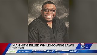 Man doing yard work killed in hitandrun crash; suspect arrested