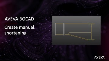 FAQ 050 - AVEVA Bocad - Create manual shortening [with captions]