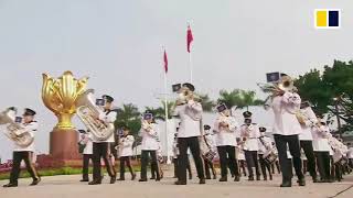 WATCH LIVE: HK flag-raising ceremony marks China’s 72nd National Day
