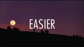 Video thumbnail of "5 Seconds Of Summer - Easier (Lyrics)"