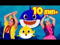 Baby Shark Dance + More | @Kids Funny Songs