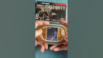 Call of Duty on Nokia N-GAGE QD from 2003 #nokia #ngage