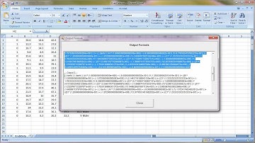 Formula Generator for NeuroSolutions