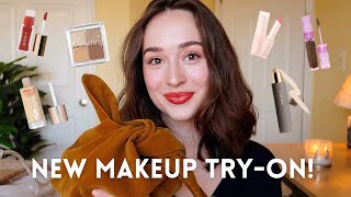 NEW Makeup Try-On! | Sephora Sale Haul, Merit Beauty, Peripera &amp; ColourPop