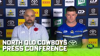 North Queensland Cowboys Press Conference | Round 8, 22/04/2023 | Fox League