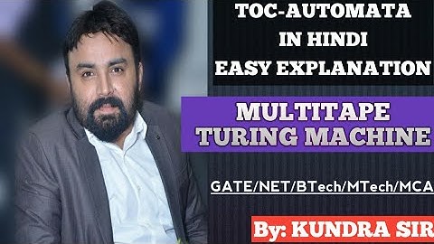 MULTIPLE TAPE TURING MACHINE