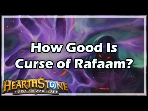 [Hearthstone] How Good Is Curse of Rafaam? - YouTube