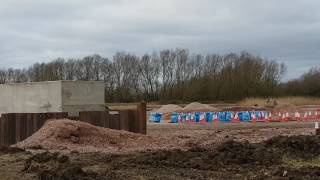 the concrete block A14 Ouse
