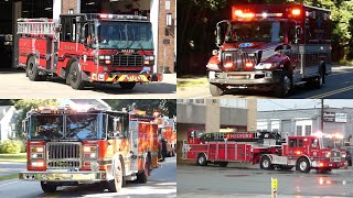 Fire Trucks, Ambulances, and Police Cars Responding Compilation - September 2023