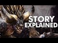 The story of monster hunter world