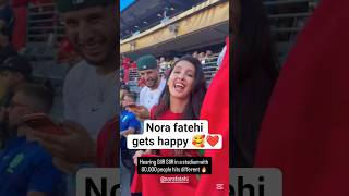 Nora Fatehi siir siir played at world cup 2026 for team Morocco #worldcup #fifaworldcup #norafatehi
