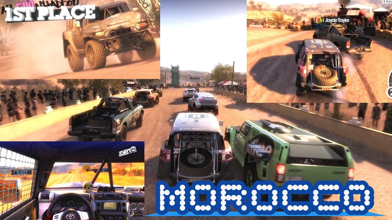 Morocco off-road Rally, Dirt-2 pc racing game.