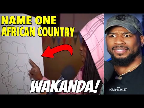 BLACK PEOPLE CAN'T NAME ONE AFRICAN COUNTRY?