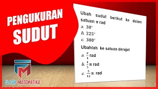 Trigonometri - Pengukuran Sudut (Satuan Derajat dan Radian)