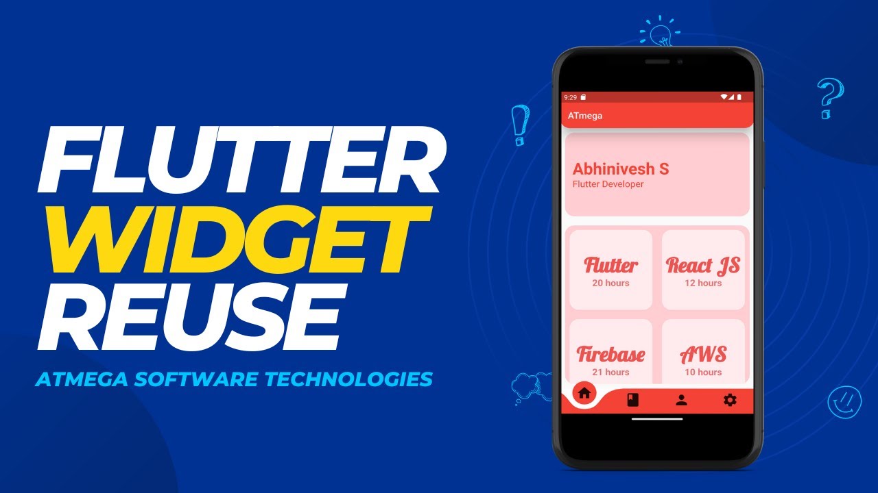 Widget Reusability Flutter | ATmega Software Technologies | Erode ...