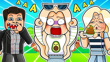When Whole Family Is DUMB, Except YOU...😂💀| Avocado Playz Roblox (1 HOUR MARATHON)
