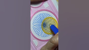 Asmr Spirograph ##shorts #asmr #art #วาดรูป #drawings #spirograph #spirographdesig #gear #magic