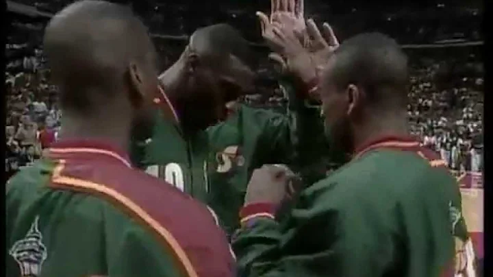Chicago Bulls Introduction 1996 NBA Finals Game 6 vs Seattle Supersonics - DayDayNews