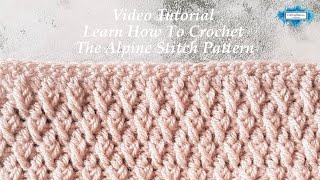 Ultimate Alpine Stitch Crochet Tutorial, Stitch Chart, and Video - You  Should Craft