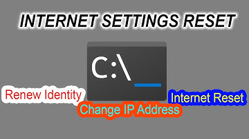 Reset your Entire internet Settings on Windows 11/10 | Using CMD | PC & MAC