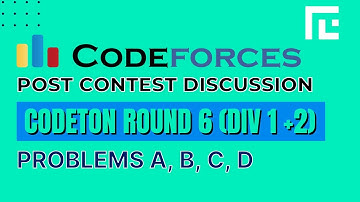CodeTON Round 6 (Div. 1 + Div. 2) | Video Solutions - A to D | by Ankit Ghildiyal | TLE Eliminators