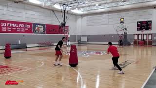 Ohio State Basketball Drill - Ball Screen Hard Hedge screenshot 2