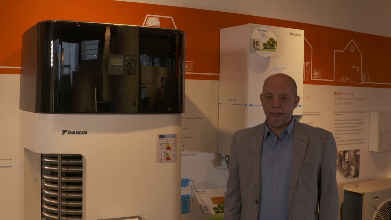 Daikin Altherma Integrated solar unit - YouTube