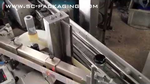 Wraparound Labelling Hexagonal Jars Automatically Newman 5FL