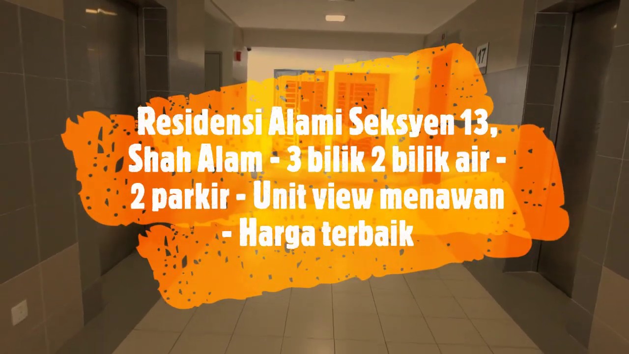 Pangsapuri Residensi Alami, Shah Alam untuk dijual ...