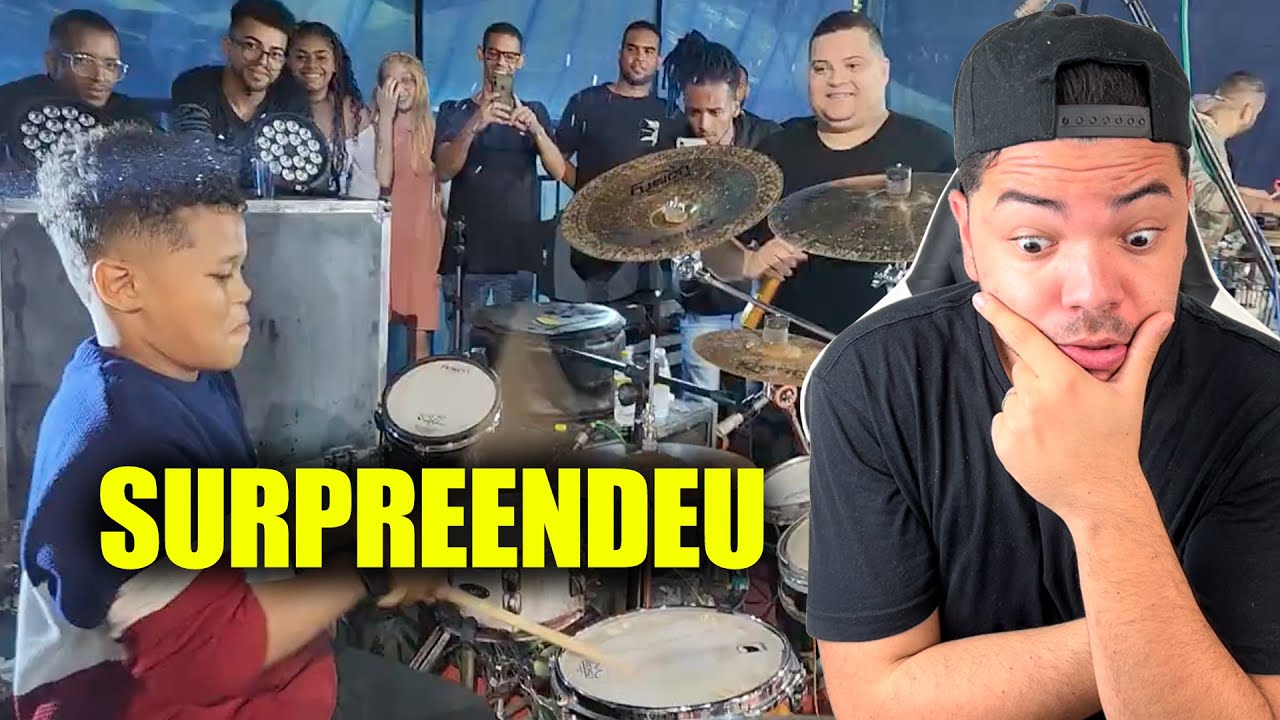 🔥 MENINO SURPREENDE A TODOS | TOCOU COM A SOM E LOUVOR 🔥
