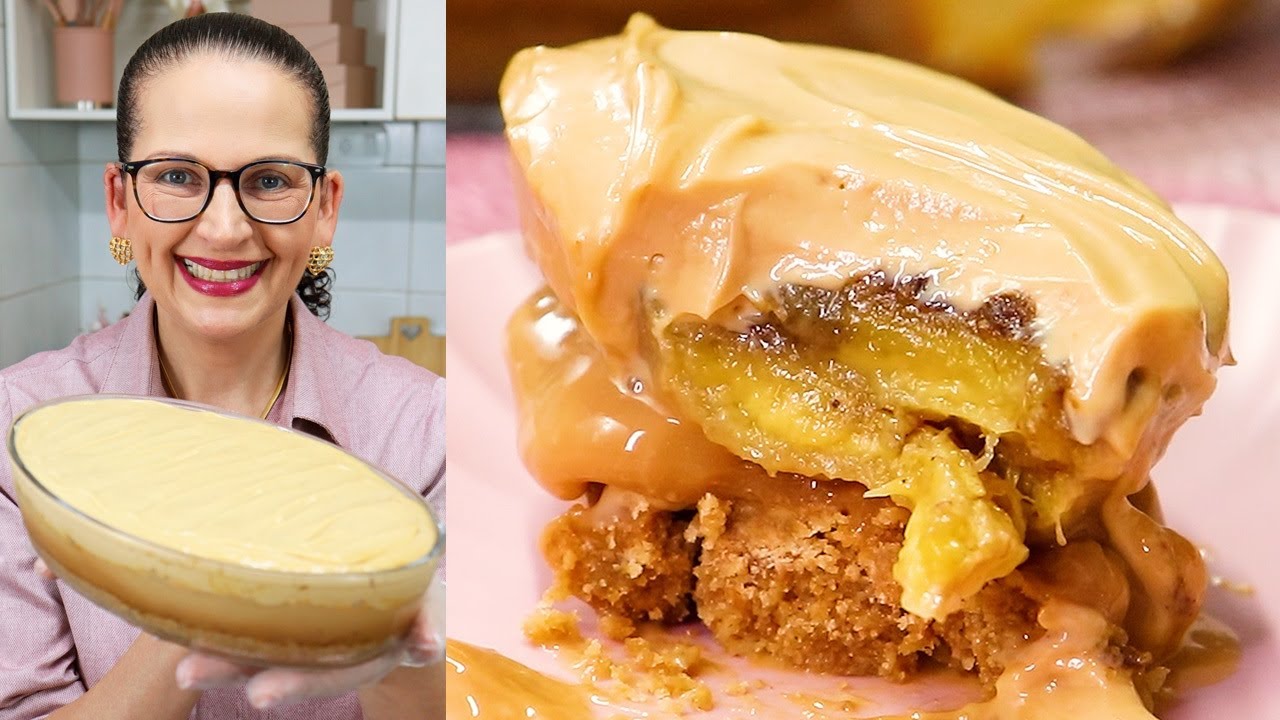 SOBREMESA BANOFEE ASSIM VOCÊ NUNCA VIU! SUPER PRÁTICA E RÁPIDA! A MELHOR QUE JÁ FIZ-Isamara Amâncio