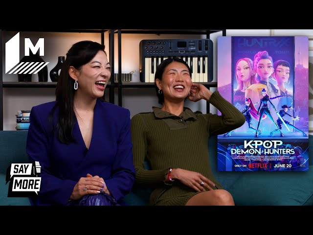 'KPop Demon Hunters' stars react to fans' TikTok videos | Say More