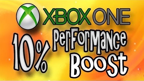 XBOX One to Get 10% Performance Boost (New Driver Update)