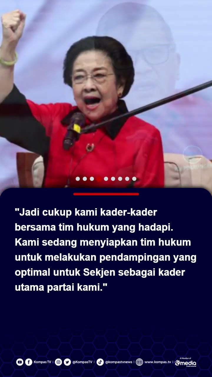 Megawati Batal Sambangi KPK meski Hasto Tersangka, Ronny: Cukup Kami Bersama Tim Hukum #megawati