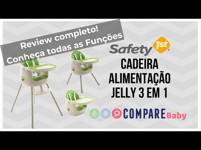 Cadeira de Refeição Infantil Jelly 3em1 Desmontável Portátil