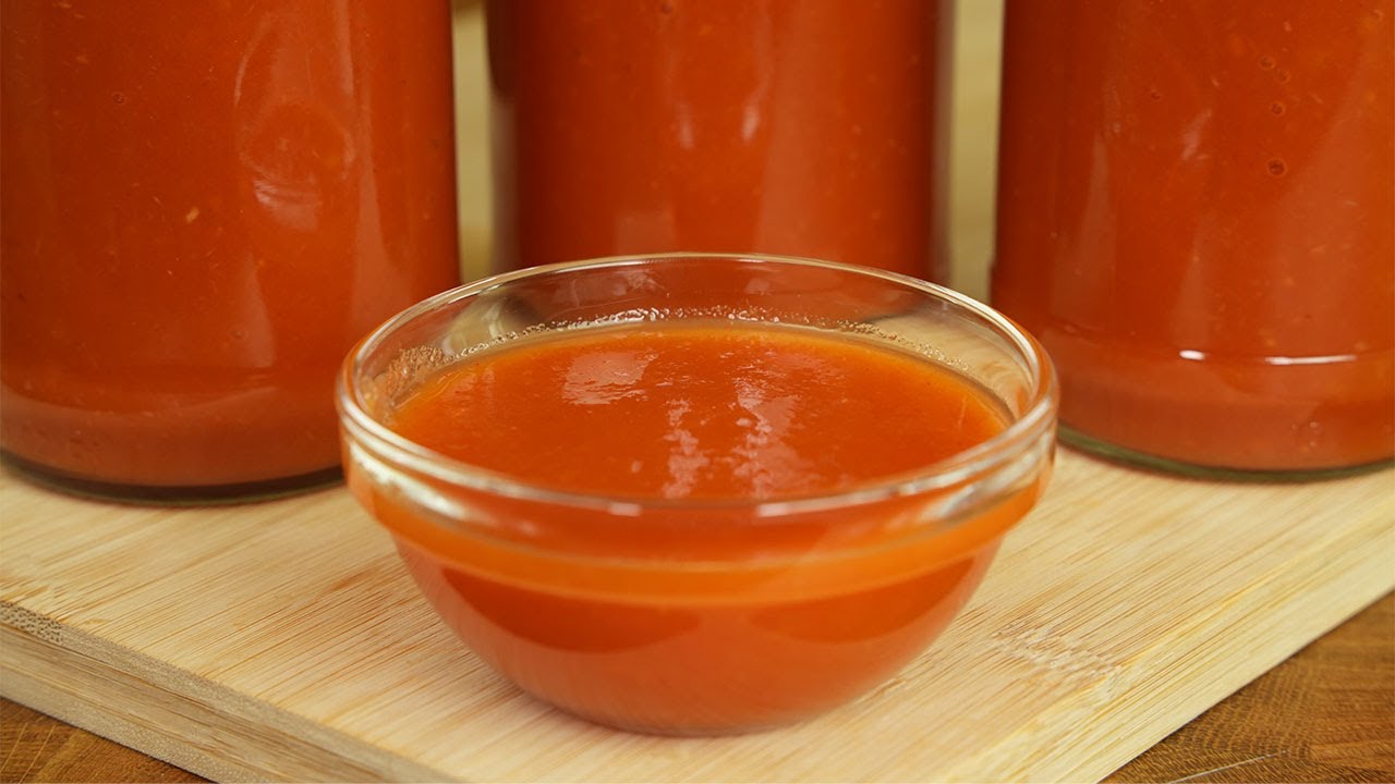 Domácí kečup z čerstvých rajčat, stokrát lepší než kupovaný