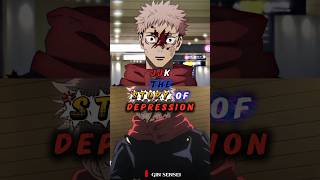 Jjk The story of a depressed boy 🥺💔 #shorts#anime#jjk
