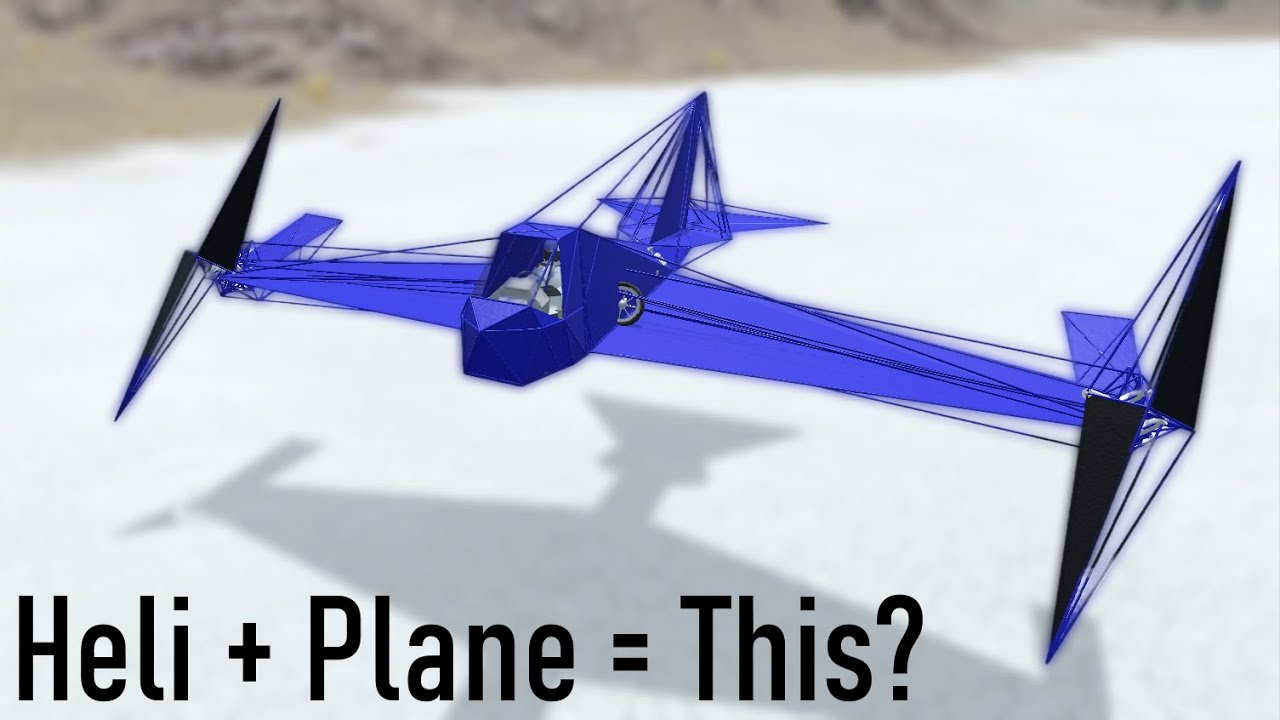 Making a VTOL in Dream Car Builder