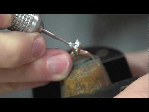 How to set a stone in a ring