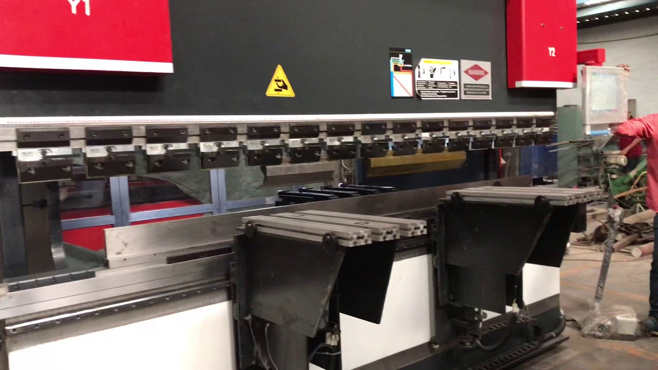 Weldor CNC Machines 11 Axis CNC Press Brake 120 Ton YouTube
