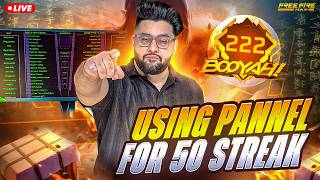 FREE FIRE LIVE 🔴KYA AAJ SAPNA PURA HOGA SABKA ? 50 STREAK OR 0 STREAK