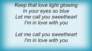 Video thumbnail of "Hank Thompson - Let Me Call You Sweetheart Lyrics"