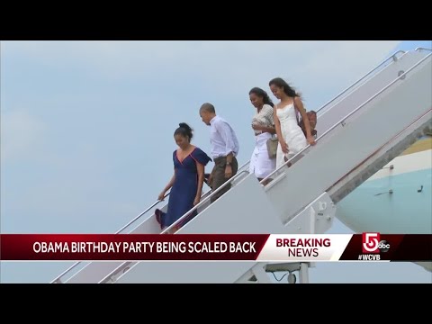 Obama ‘significantly scales back’ Vineyard 60th birthday bash