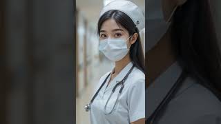 Meet Japan’s Most Beautiful Nurse! 😍🏥 #healthcareheroes #japanese #shorts @YouTube