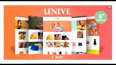 Unive - Multipurpose Shopify Theme | Themeforest Templates